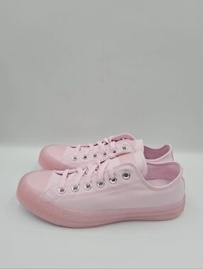 Converse Pink Canvas Low-Top Sneakers